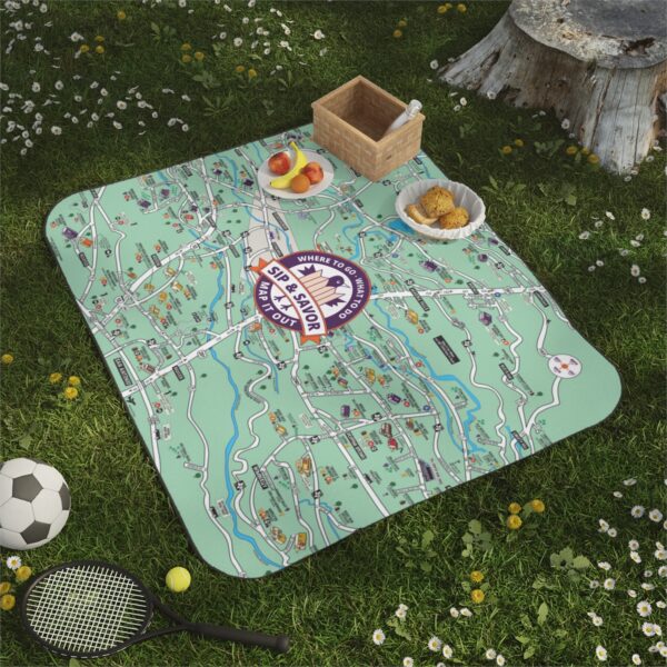 Sip and Savor Picnic Blanket